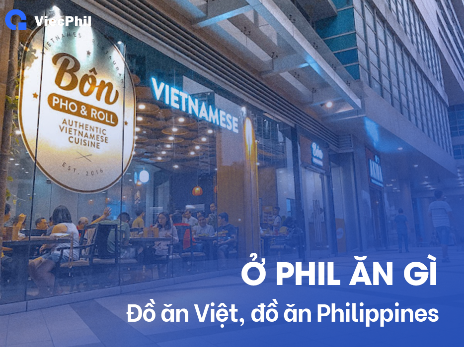 ở Philippines ăn gì